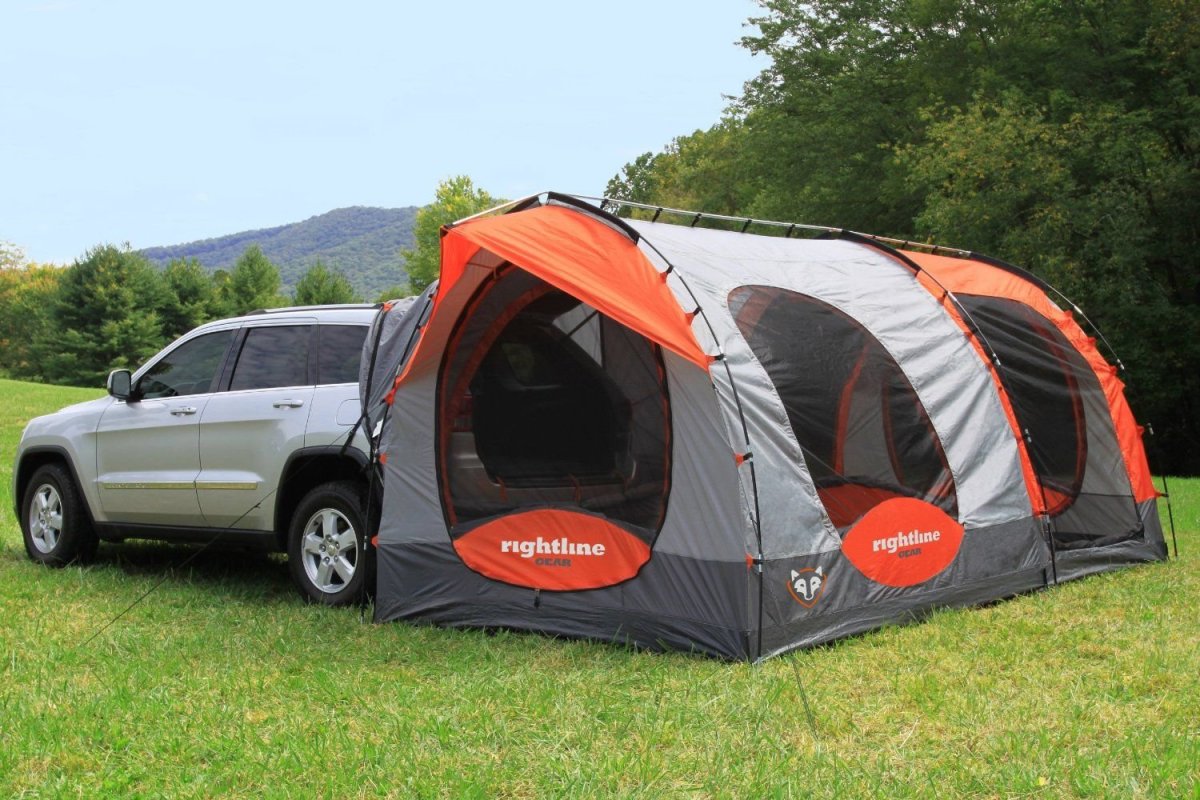 Палатки (палатки и навесы) Rightline Gear SUV Jeep Minivan 4 person Tent w/ Waterproof cap & Screens 110907
