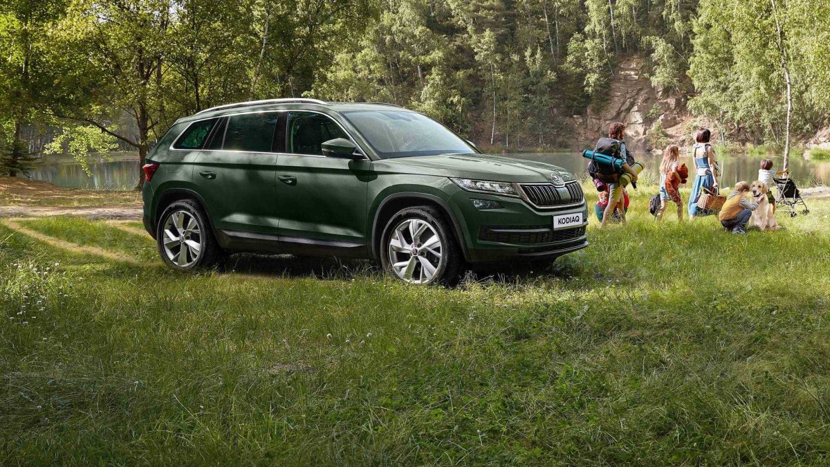 Skoda Kodiaq Emerald Green