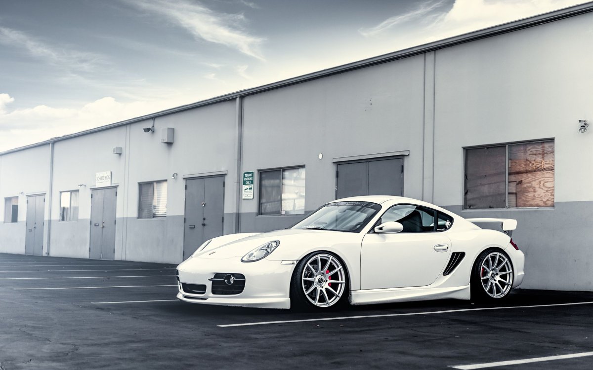 Porsche 911 белый
