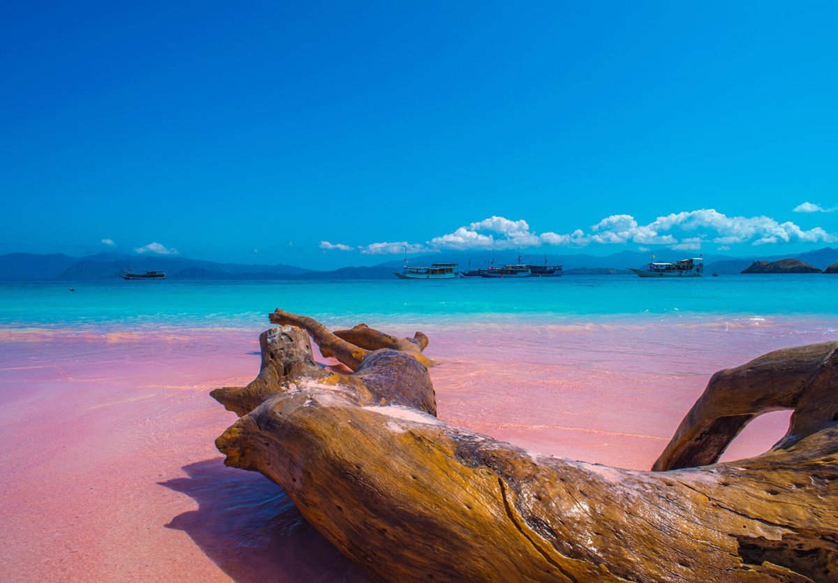 Остров Комодо пляж