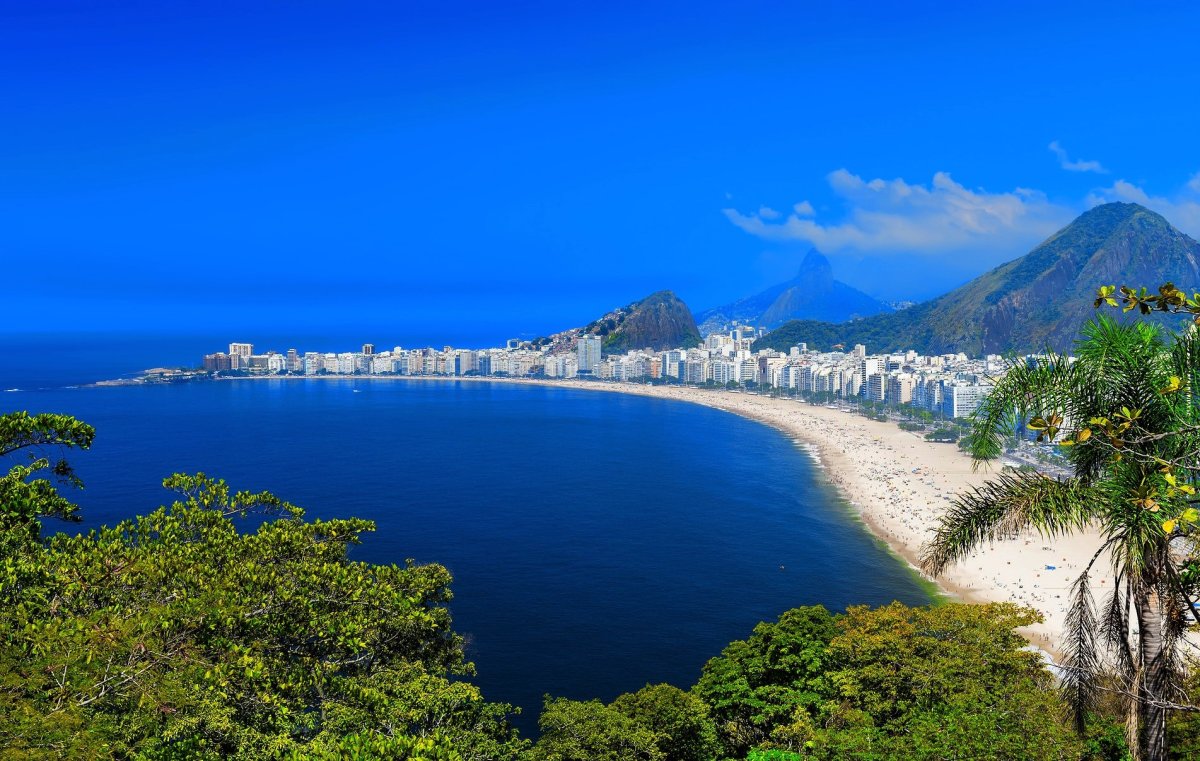 Копакабана Рио-де-Жанейро обои