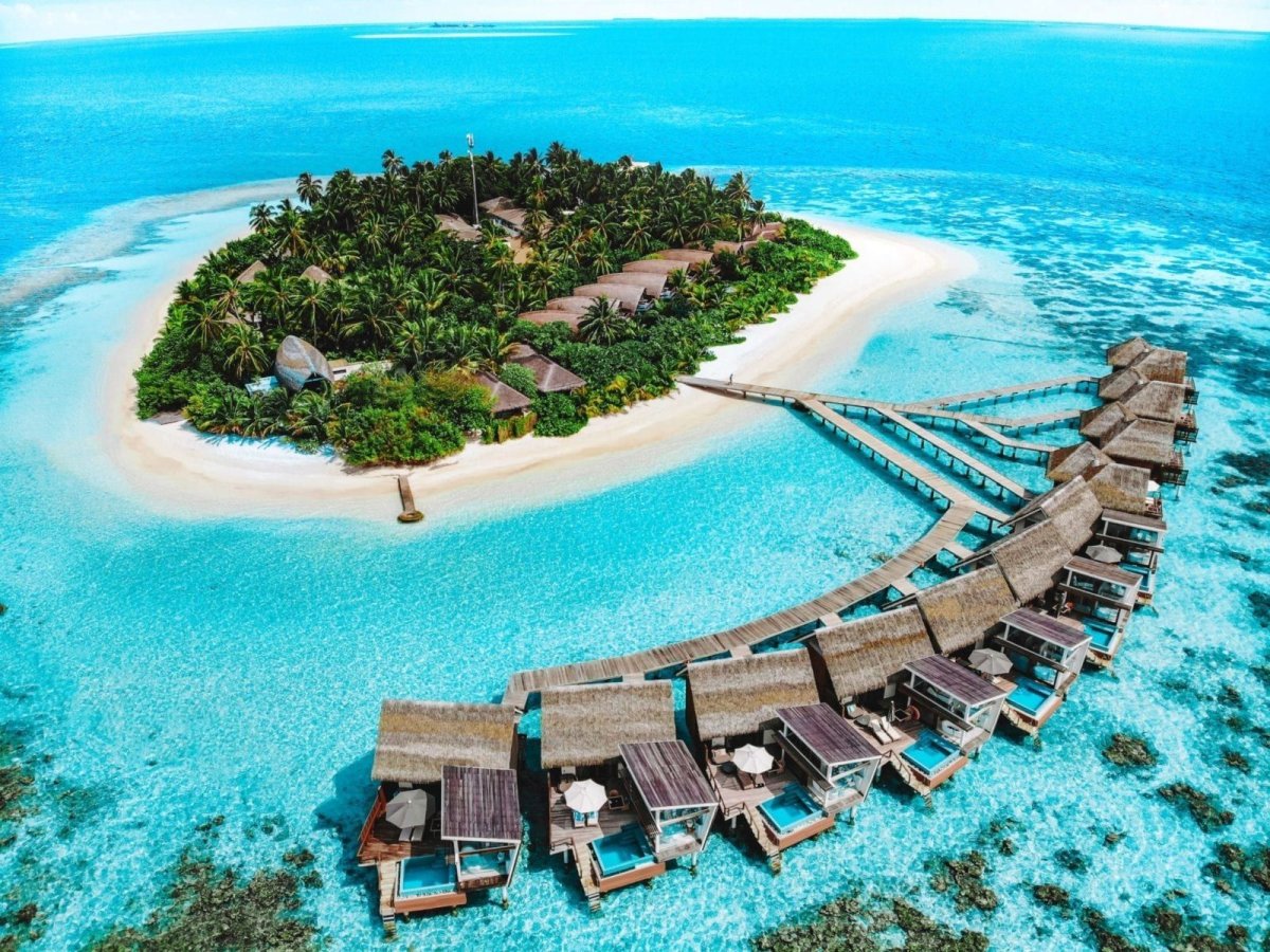 Саус пальм Мальдивы риф