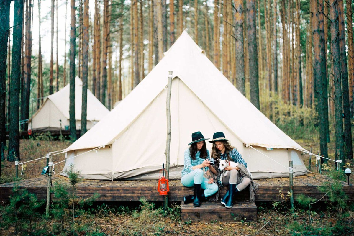 Палаточный лагерь «лес и море», Тверская область