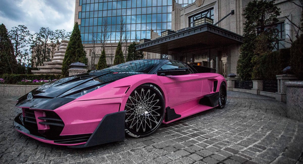 Lamborghini Murcielago Purple