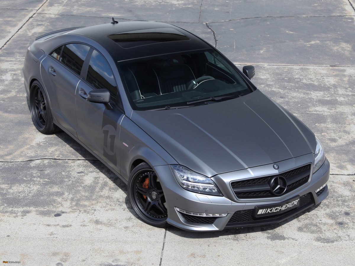 Mercedes Benz CLS 63 AMG матовая