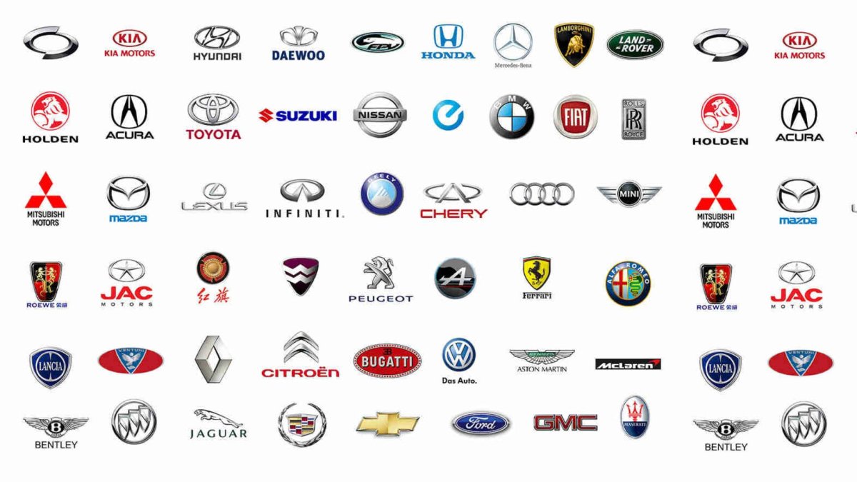 Значки машин