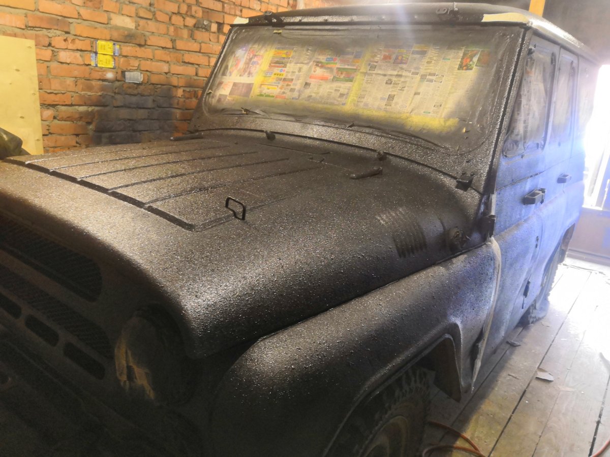 УАЗ 469 под антигравий