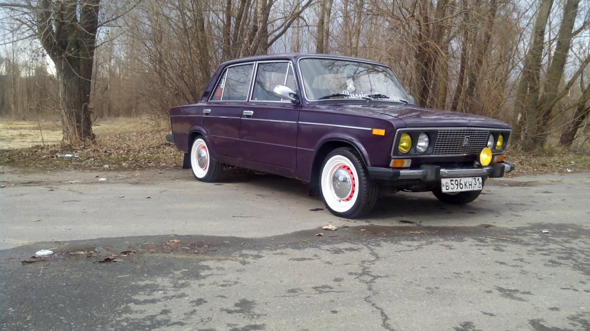 ВАЗ 2106 ресто фиолетовая