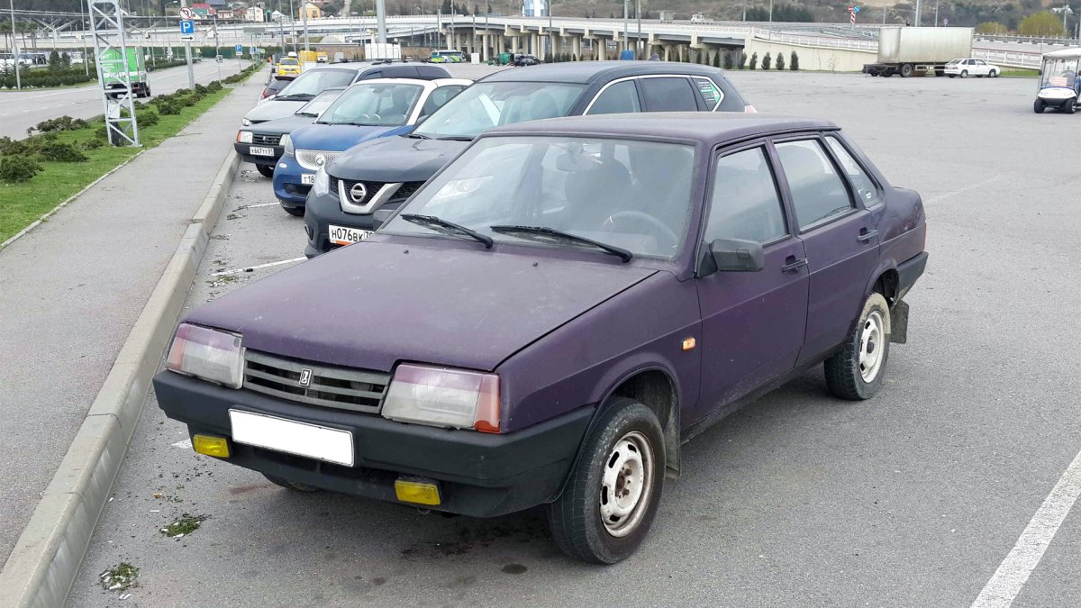 ВАЗ 21099 баклажан