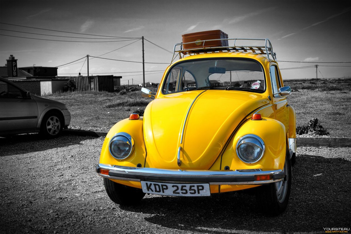 Volkswagen Beetle Yellow