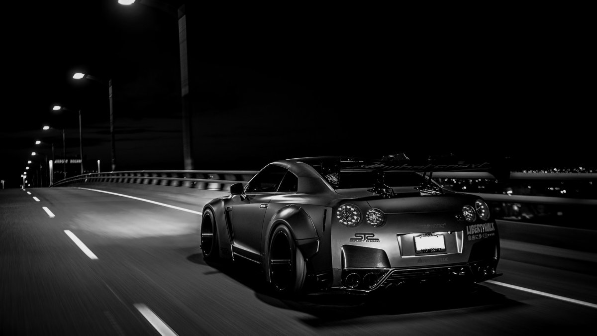 Nissan GTR r35 обои