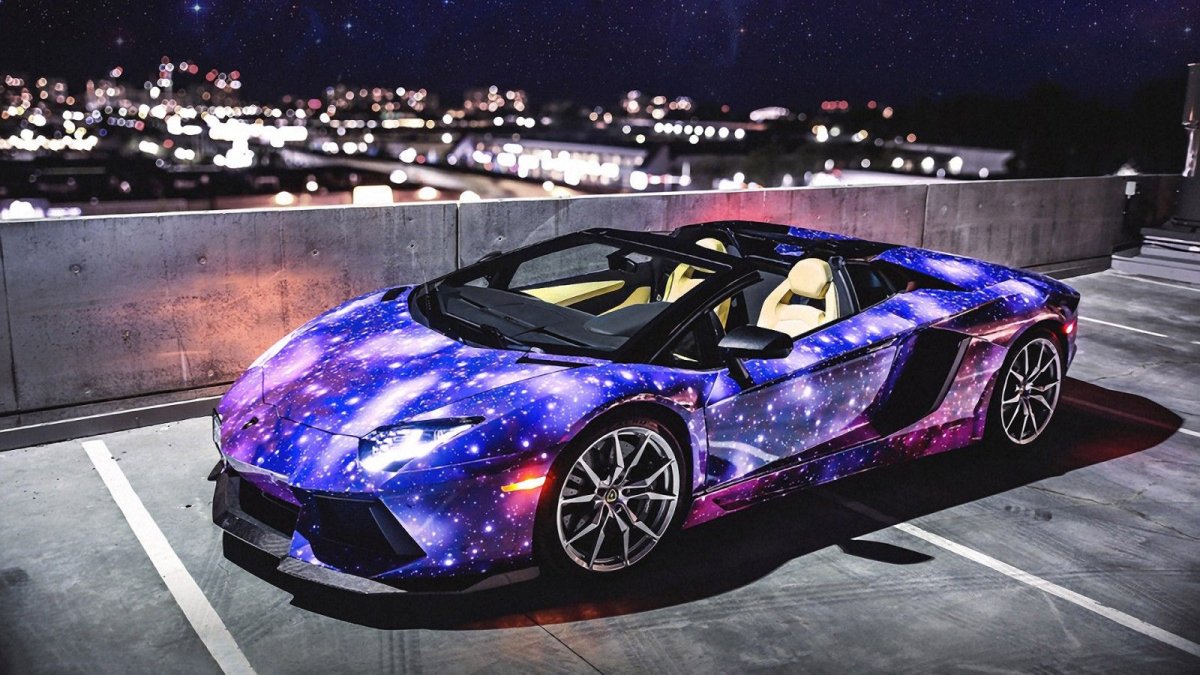 Lamborghini Aventador Galaxy