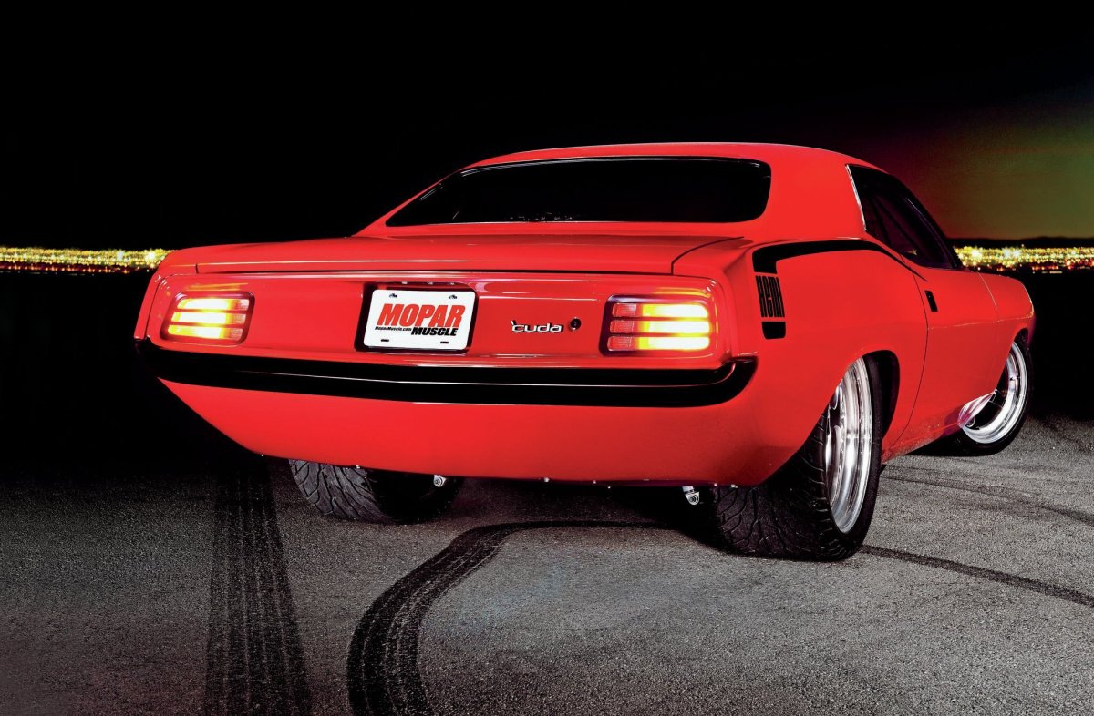Plymouth CUDA 1970 Rear