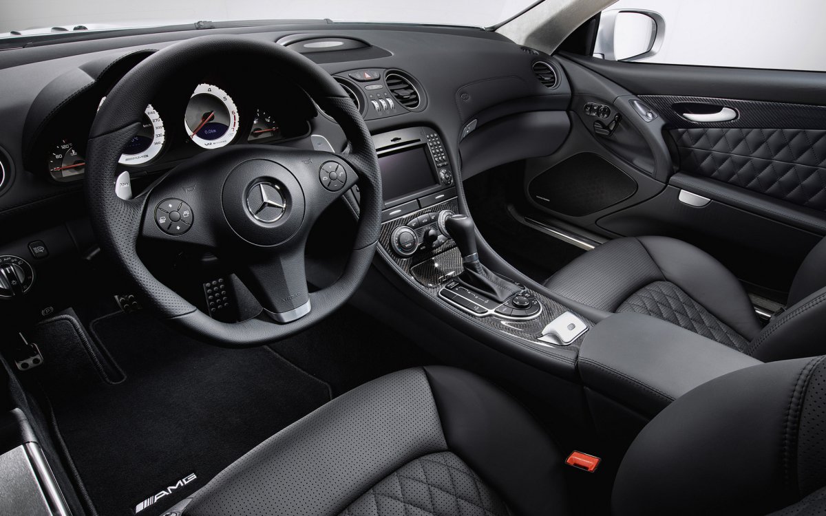 Mercedes sl65 AMG салон