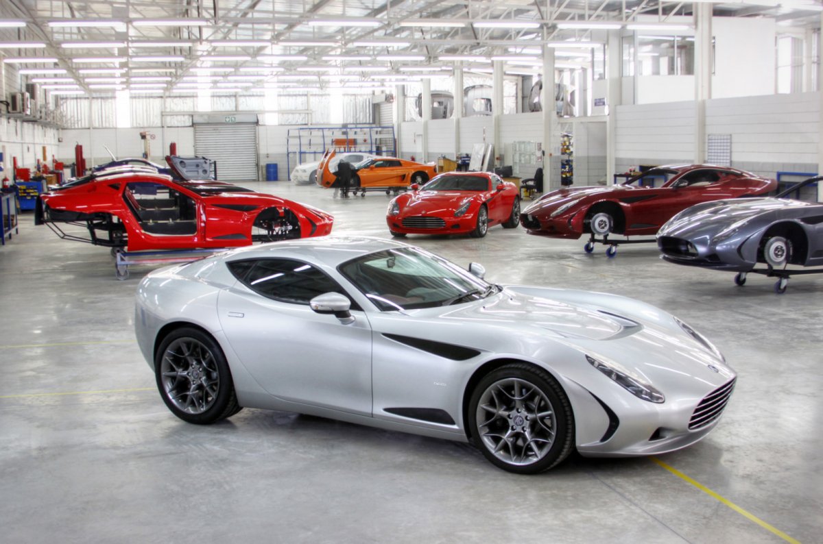 Машина AC 378 gt Zagato