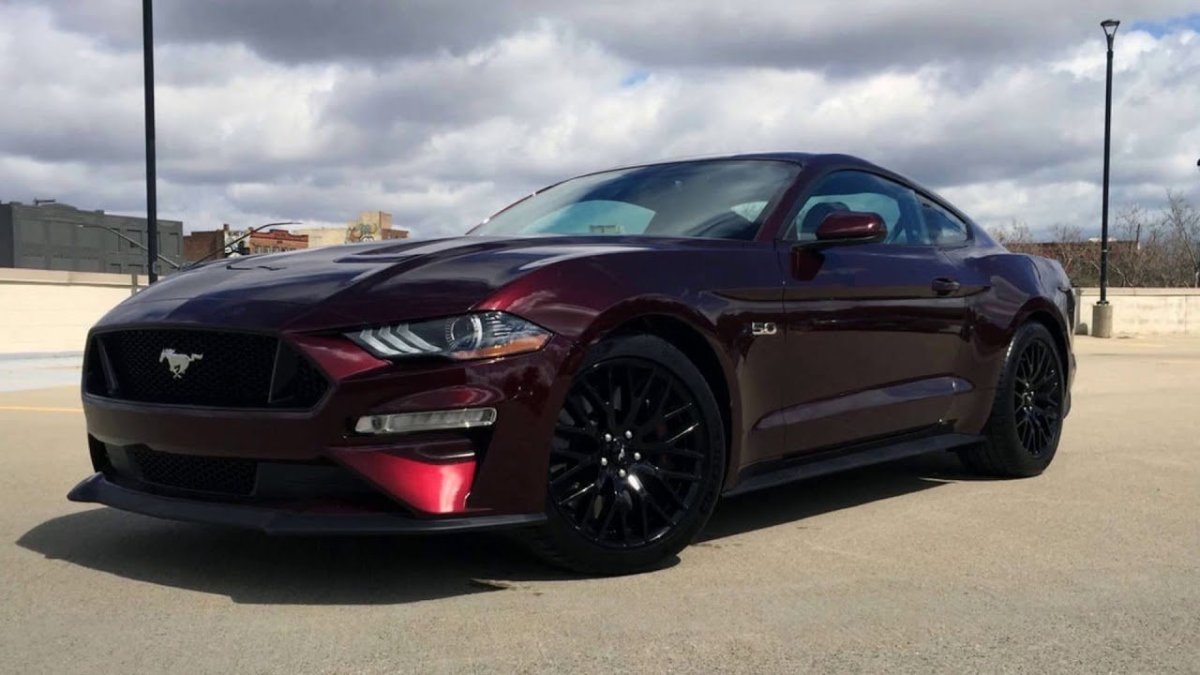 Ford Mustang gt 2018 Black
