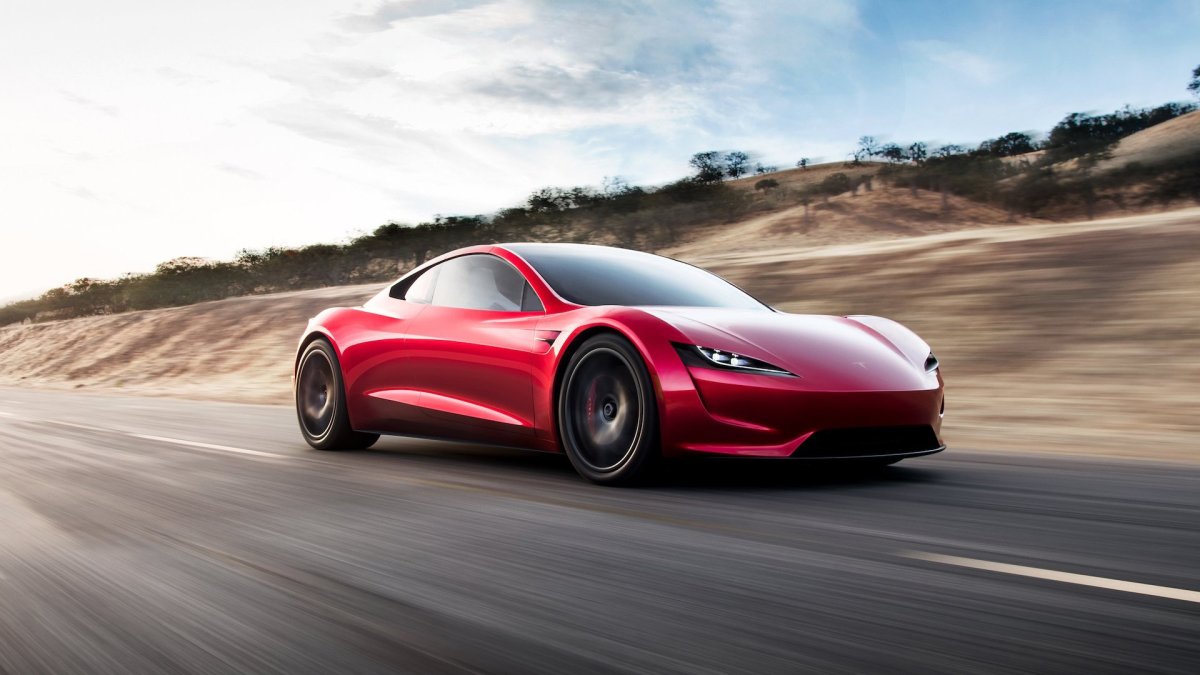 Электромобили Тесла Roadster
