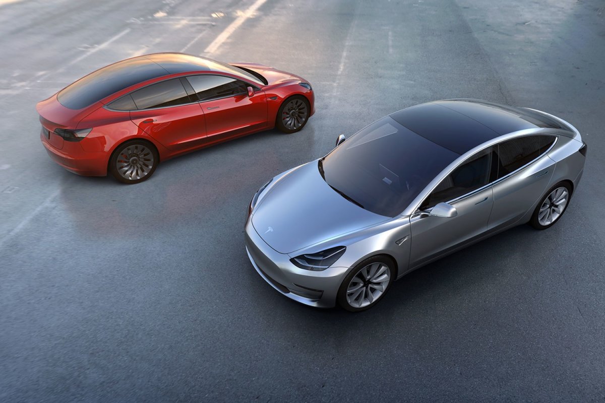 Tesla model 3 крыша