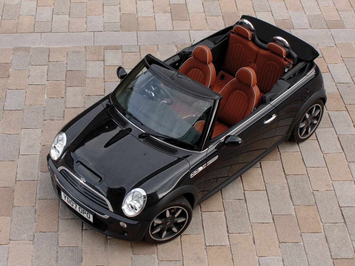 Mini Cooper Cabrio черный
