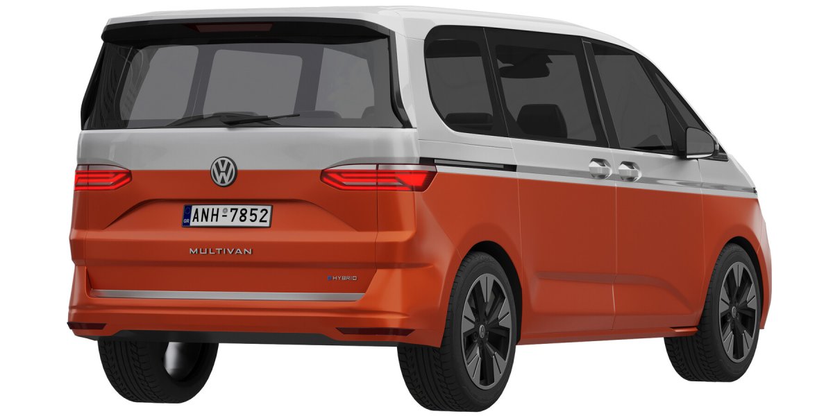 VW Multivan 2022 габариты