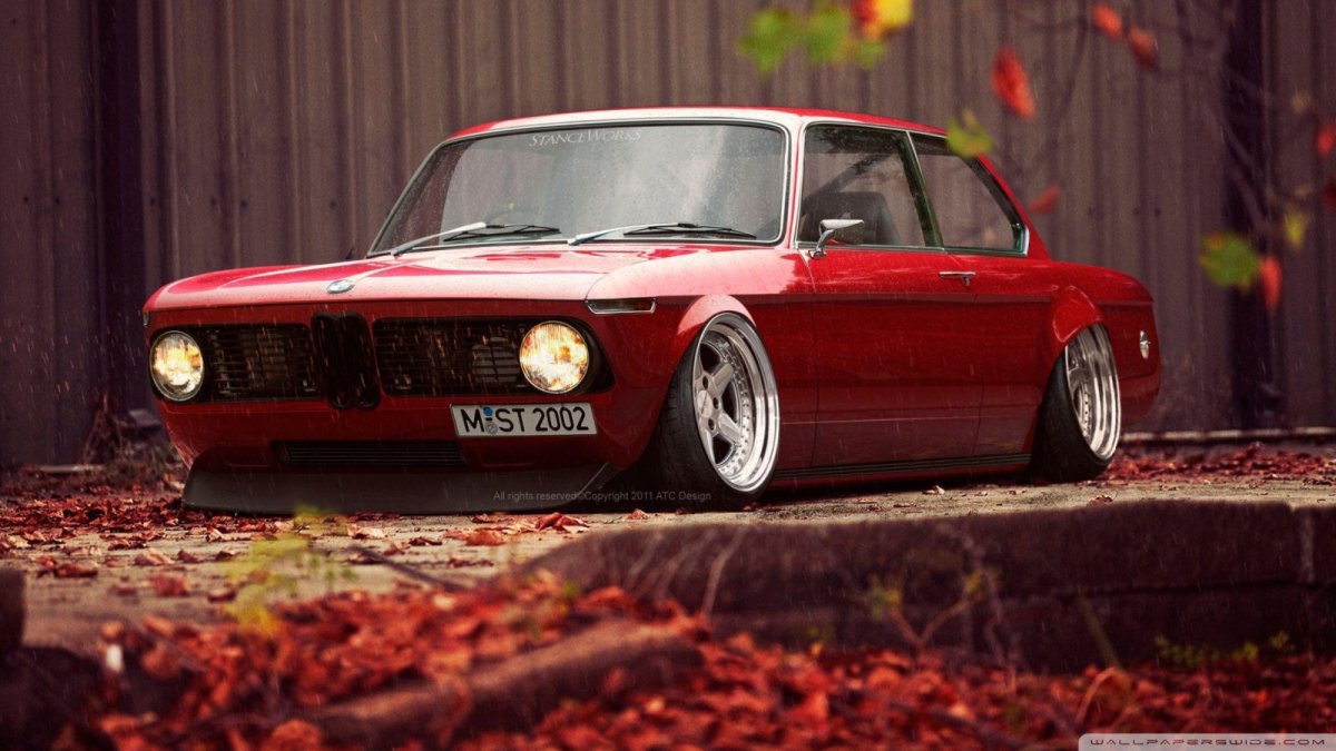 BMW 2002 Red