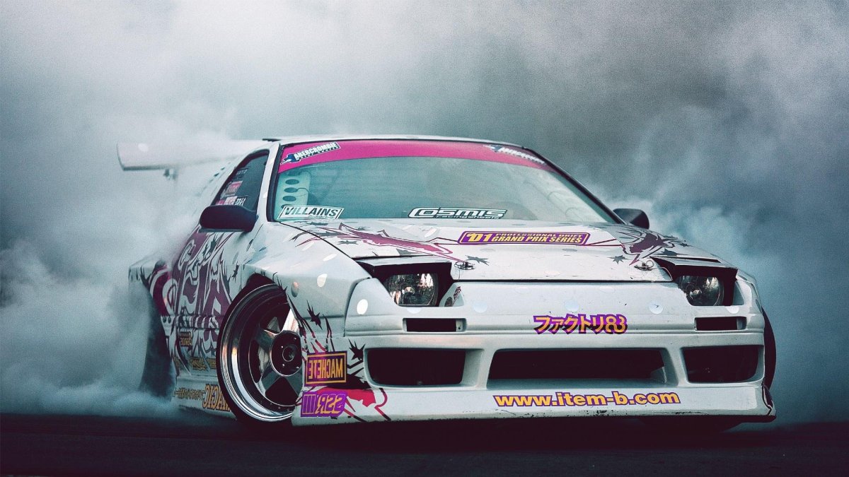 Nissan 240 дрифт ФОНК