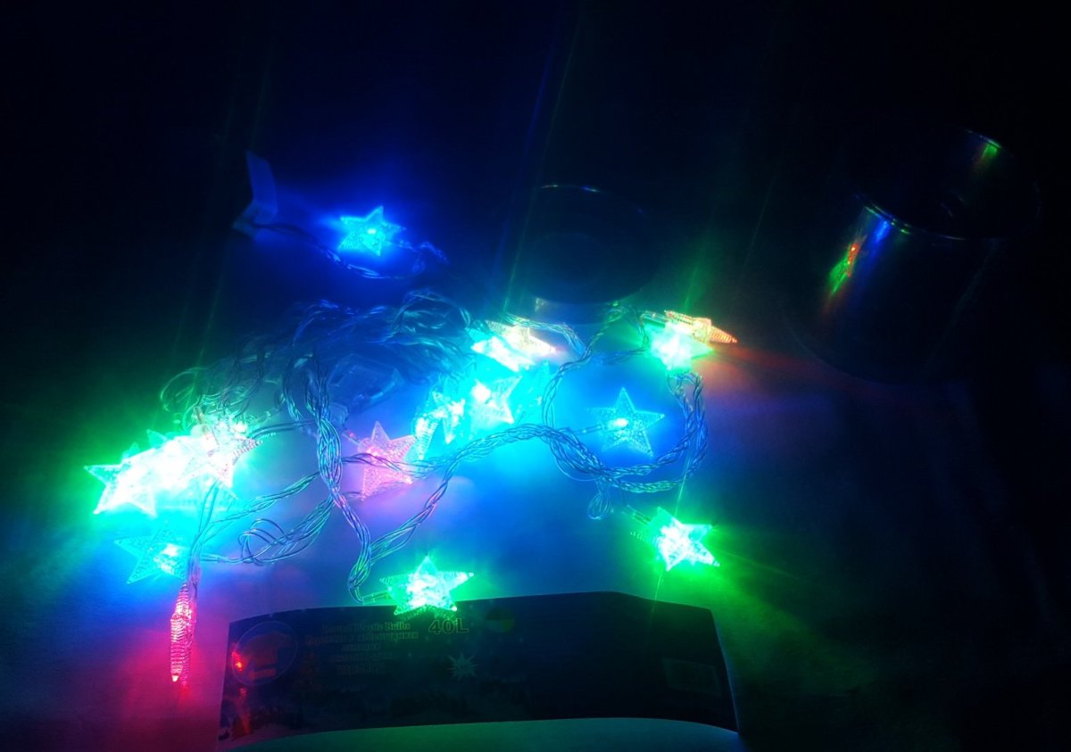 Новогодние гирлянды лазерный