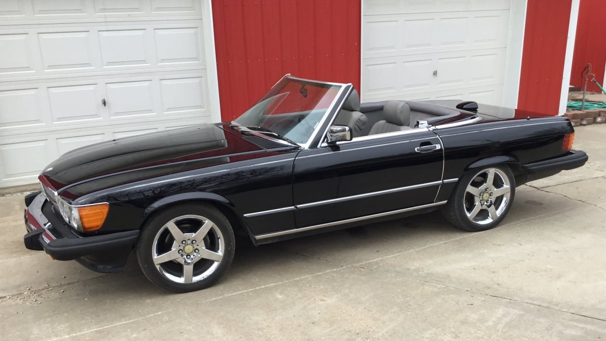 Mercedes sl560 кабриолет