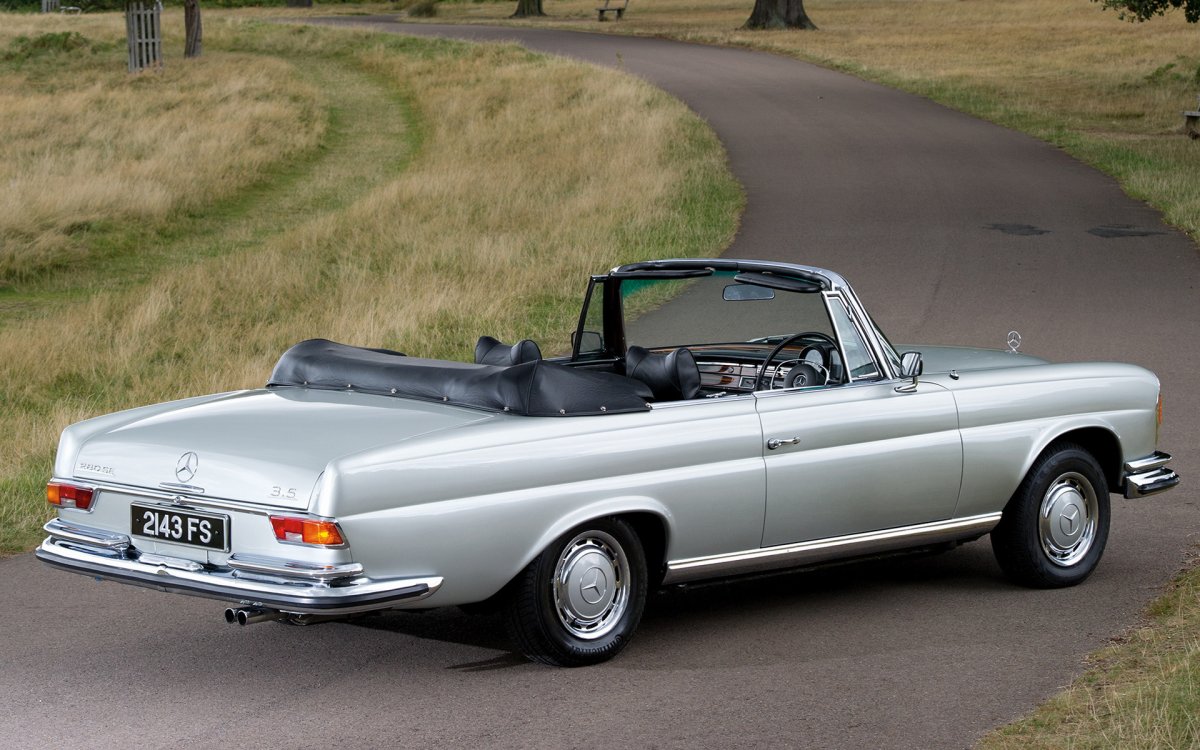 Mercedes 1967 кабриолет
