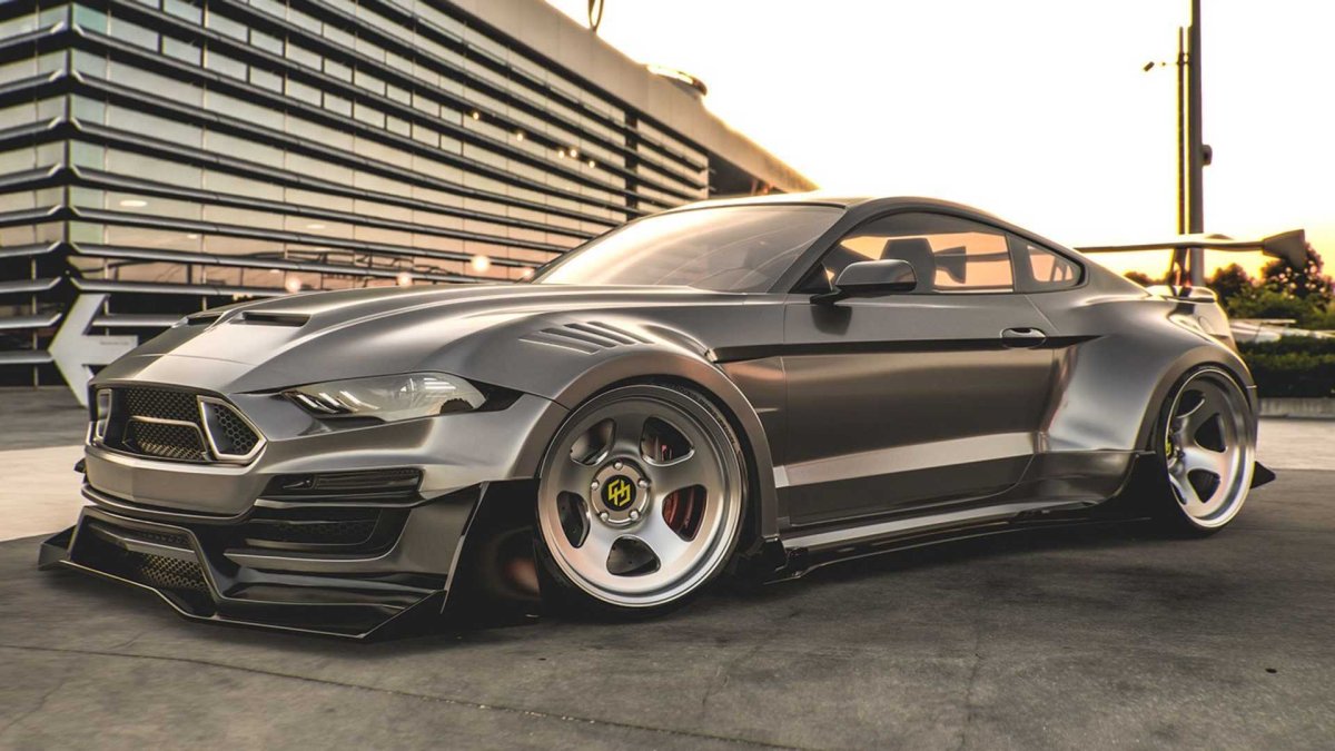 Ford Mustang 2020 в обвесе