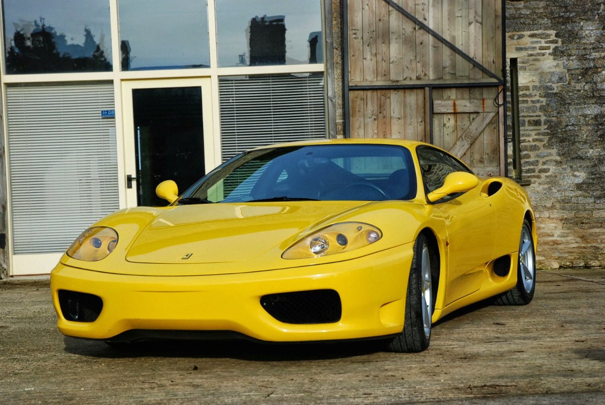Ferrari f360 Yellow