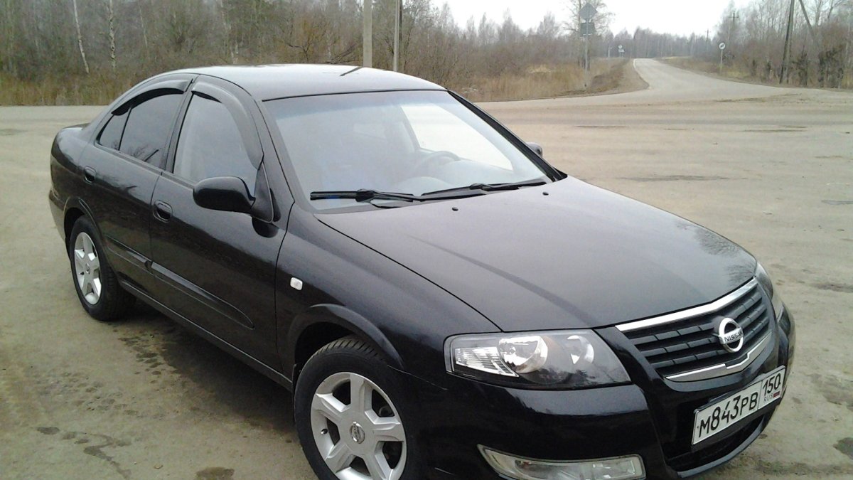 Nissan Almera Classic черная