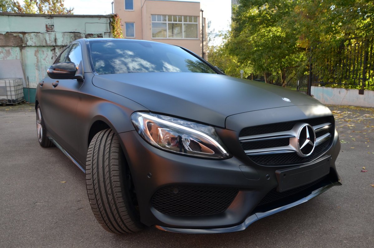 Мерседес w205 матовый