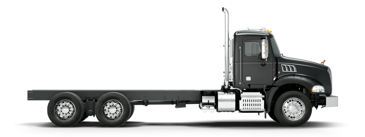 Freightliner фургон вид сбоку