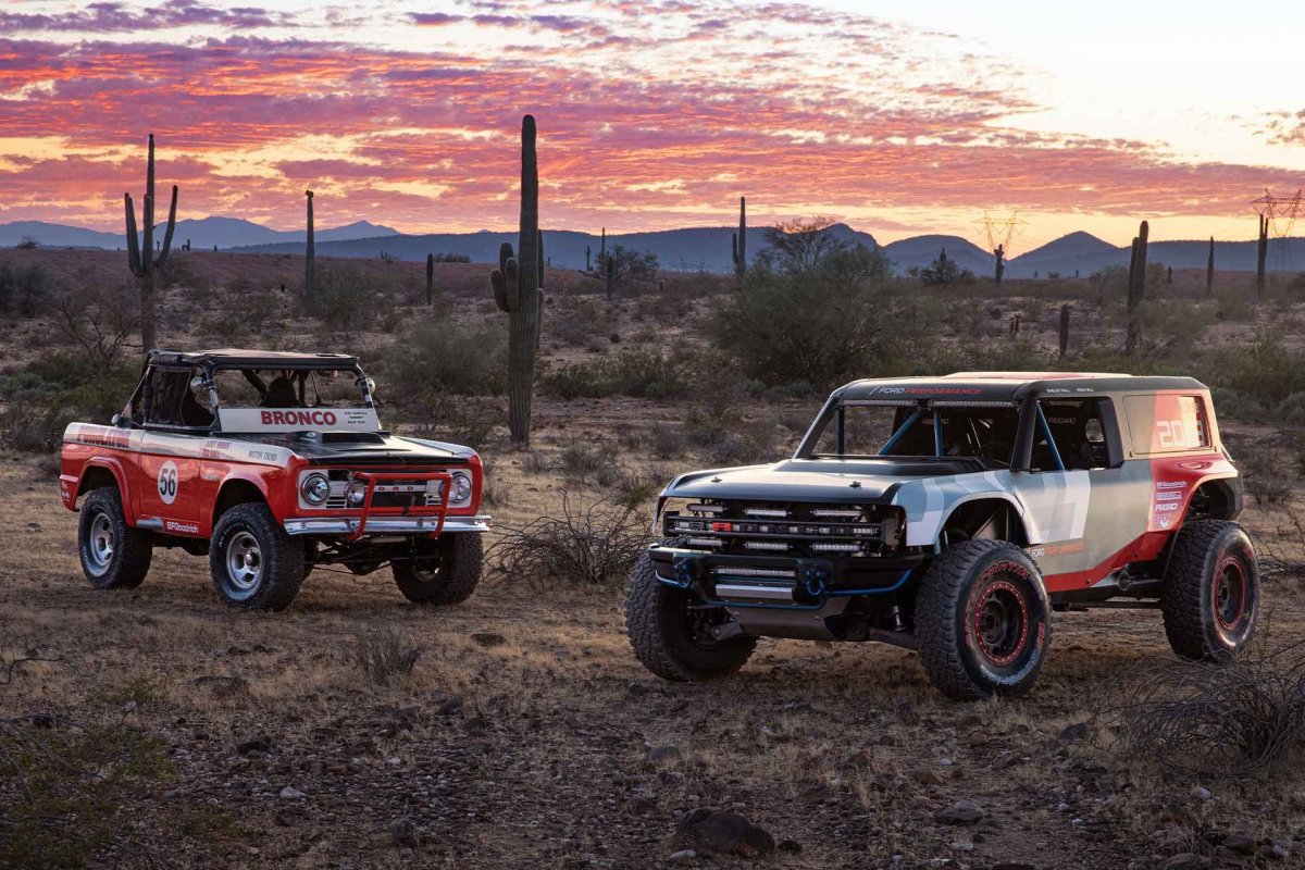 Гоночный Ford Bronco