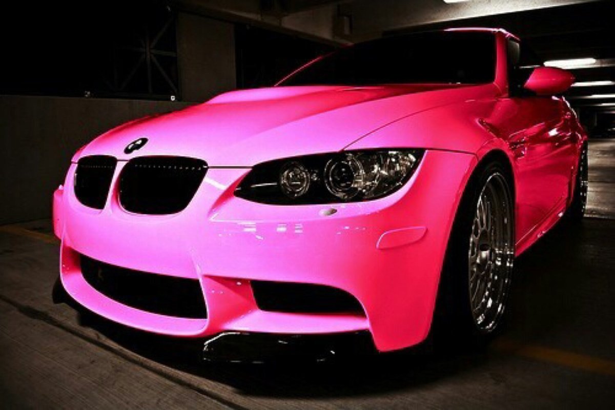 BMW m3 Pink