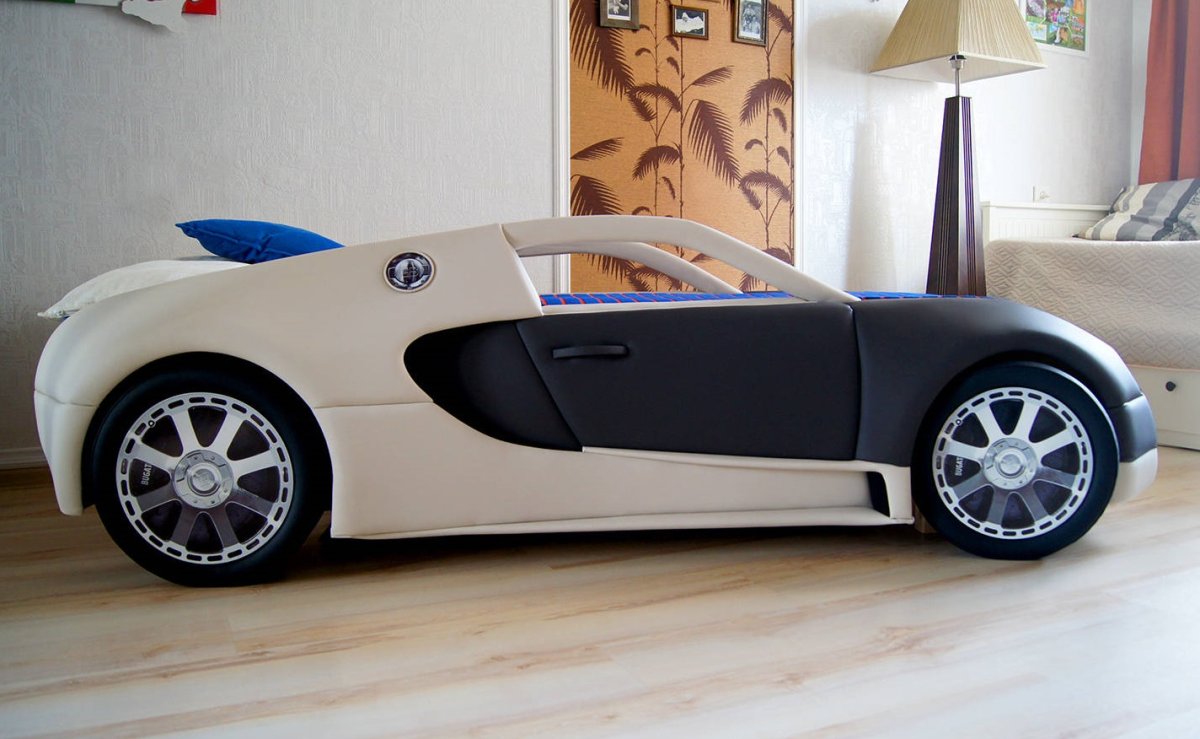 Детская кровать-автомобиль Bugatti Veyron