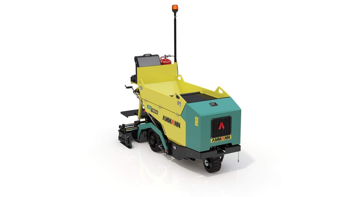 Асфальтоукладчик Ammann AFW 150g чертеж