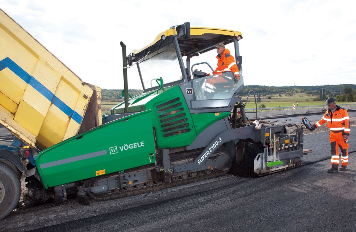 Vogele Asphalt Paver s2100-3l