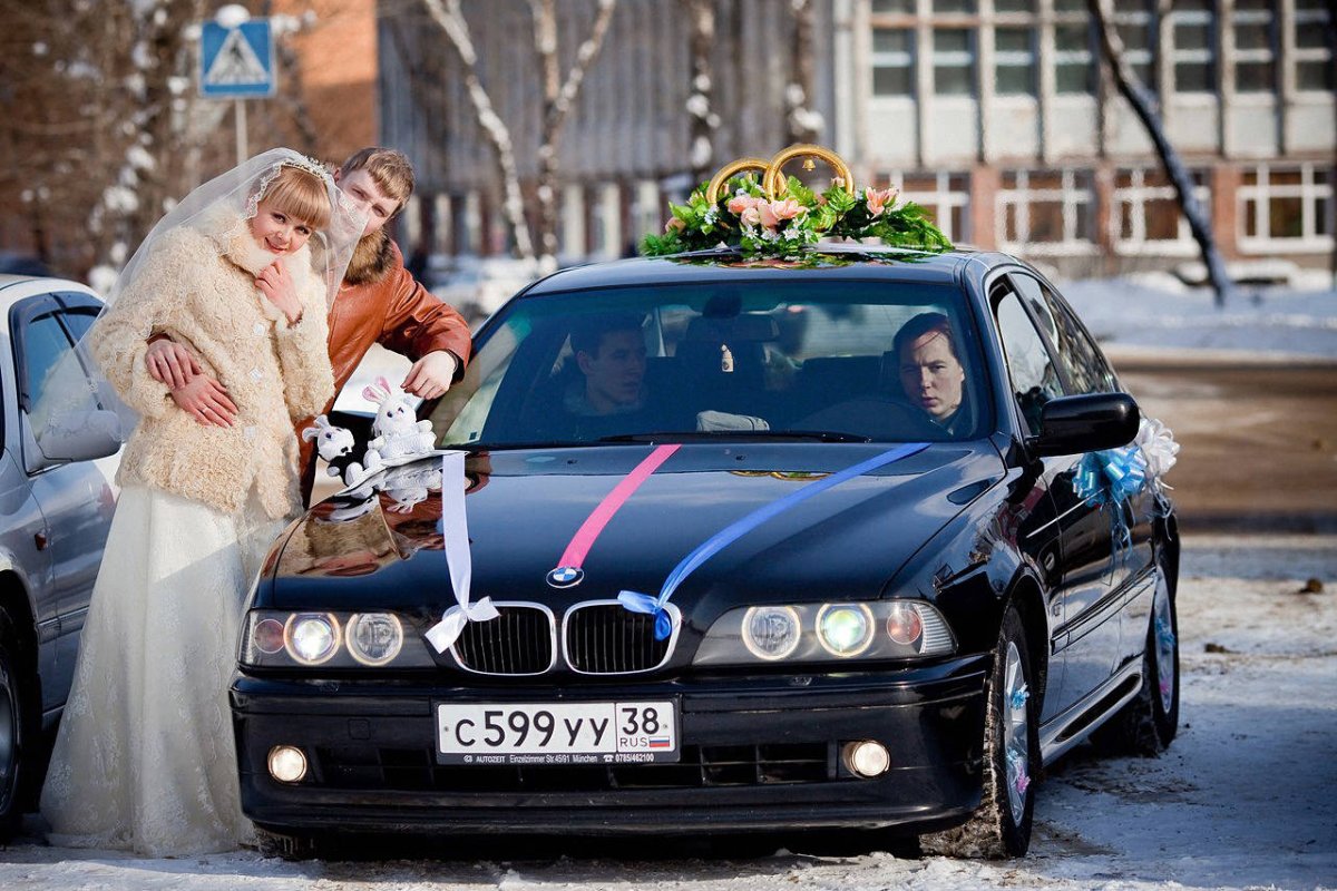 BMW e34 Свадебная