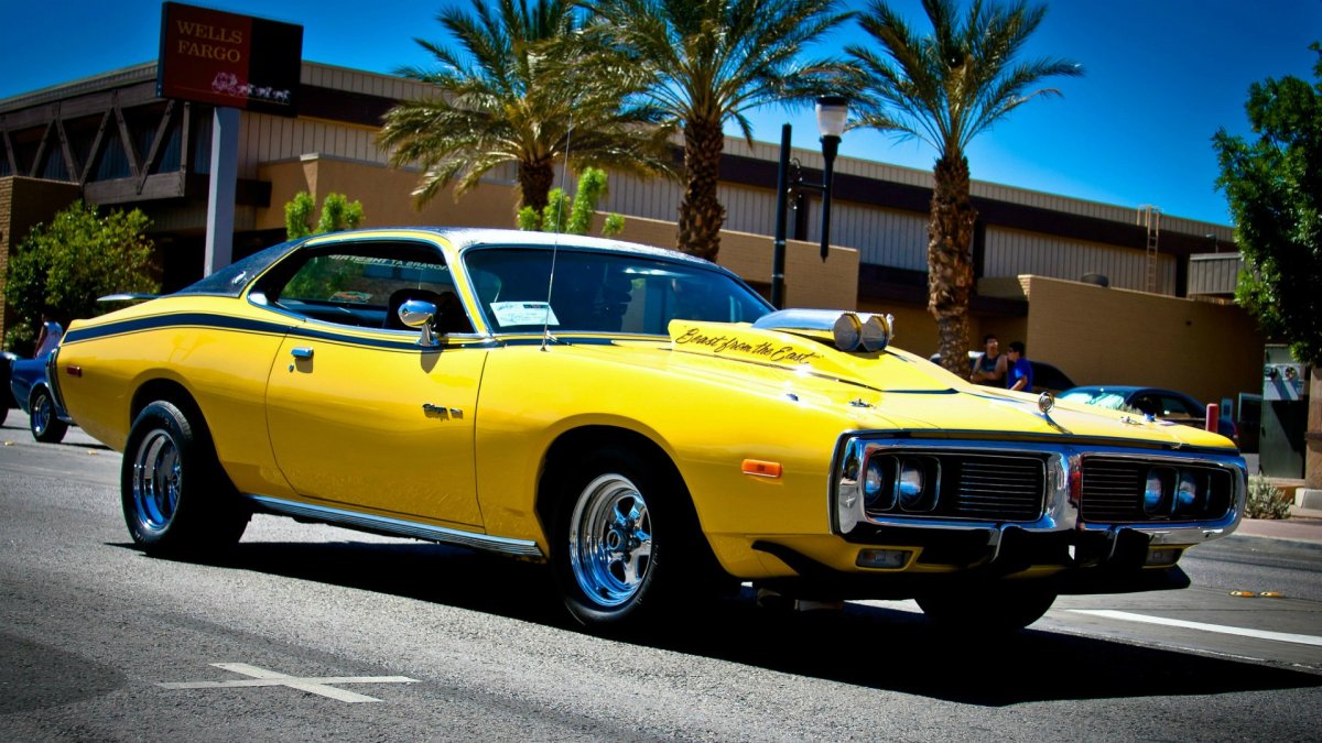 Dodge Challenger Yellow 1969
