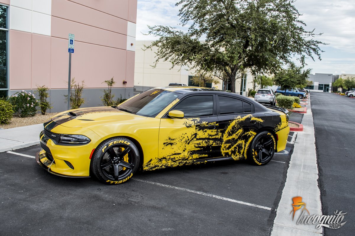 Dodge Charger srt Hellcat винил