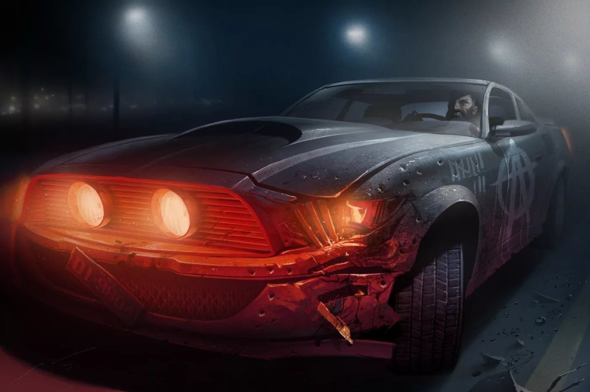 Cyberpunk 2077 Ford Mustang