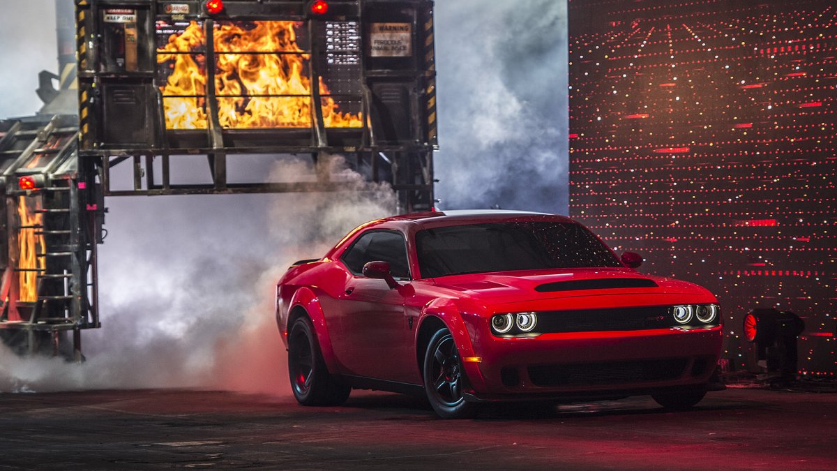 Dodge Challenger srt Demon 4к