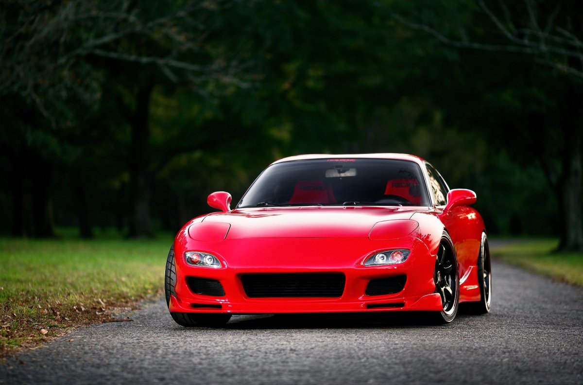 RX 7 Red