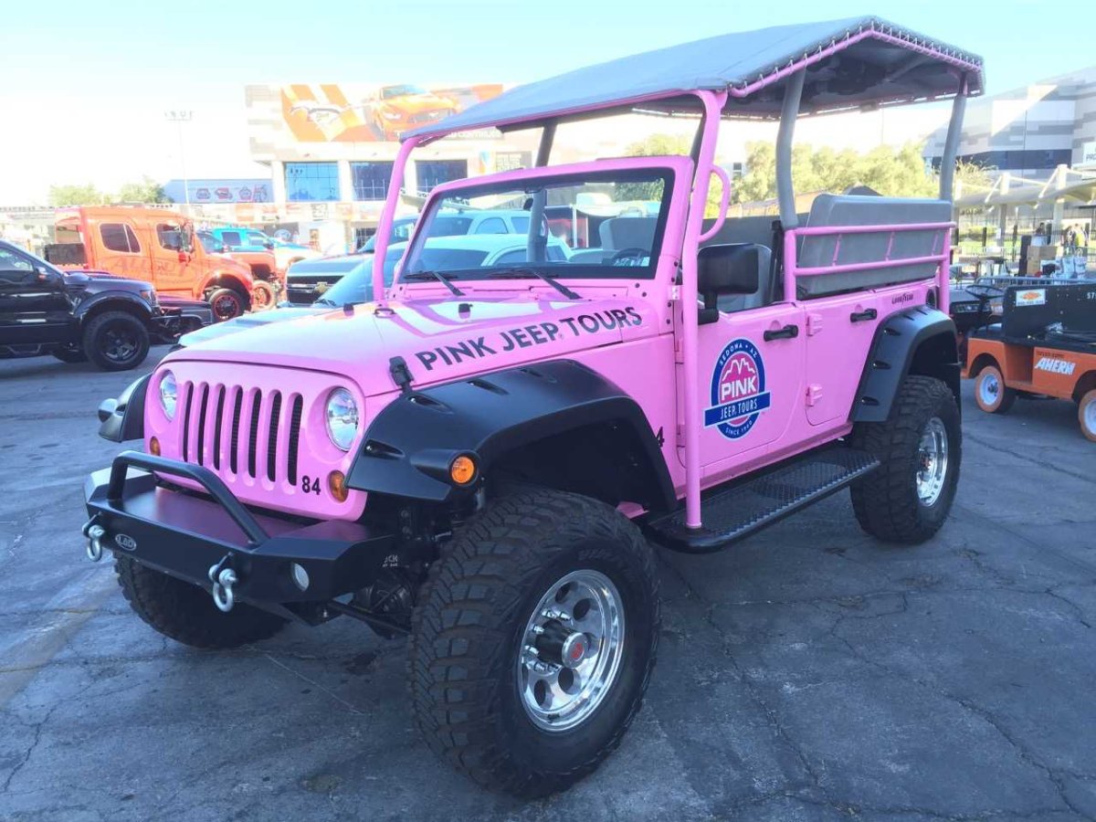 Wrangler Jeep Pink 2020