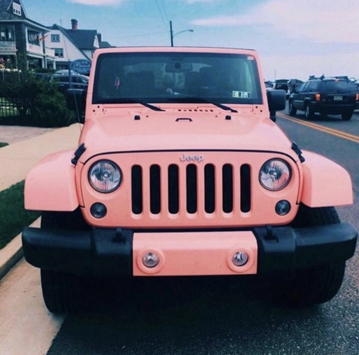 Jeep розовый