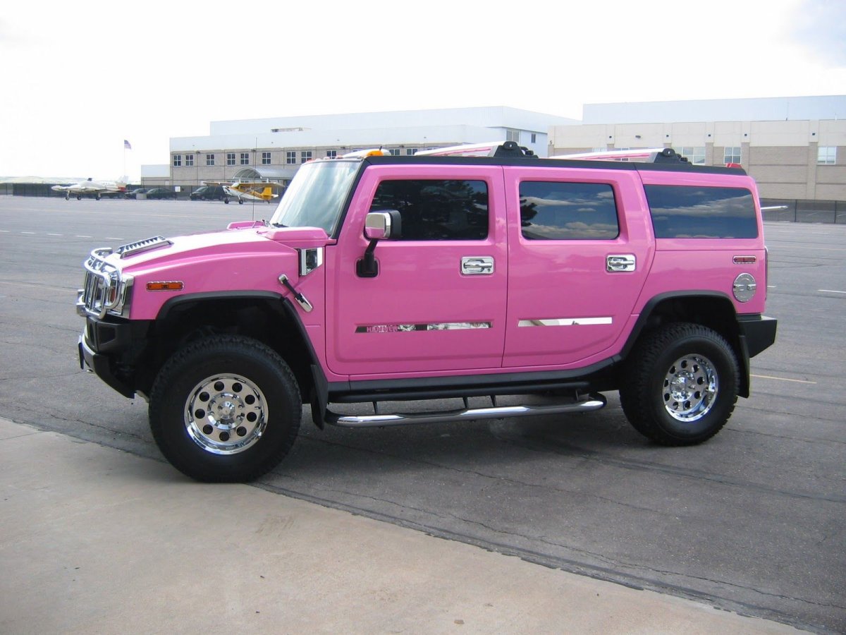 Hummer h2 розовый