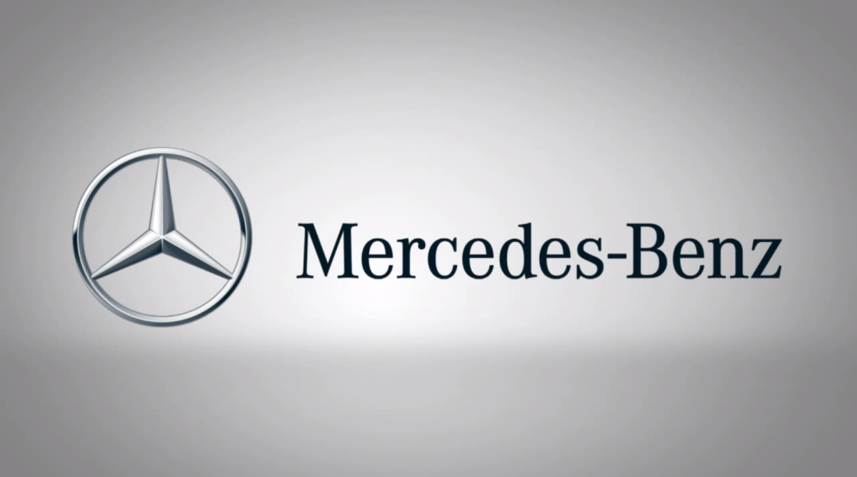 Mercedes Benz надпись