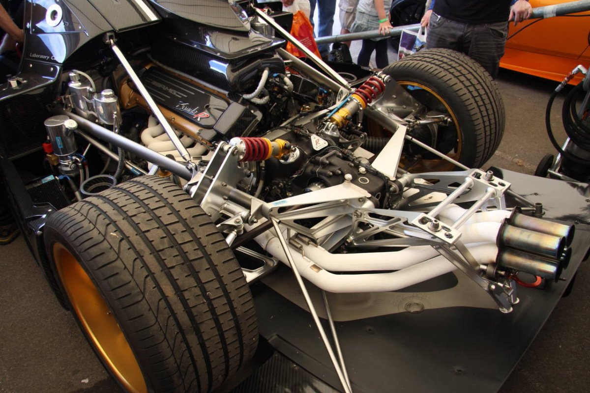 Pagani Zonda подвеска